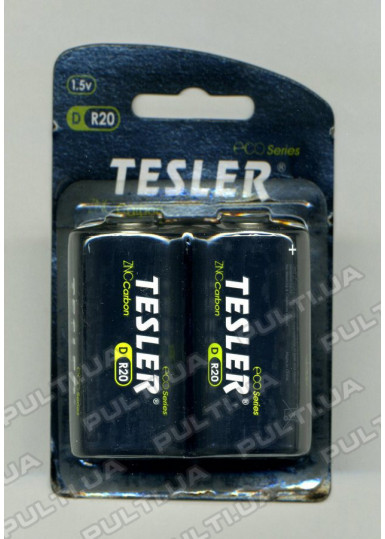  Супутні товари Батарейка TESLER ECO Series DR20 1,5V картинка