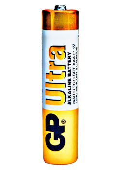  Батарейка GP ULTRA ALKALINE LR03, AAA 24AU-UR5 картинка