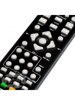 Пульти для ефірних DVB-T2 приймачів Пульт для EUROSAT DVB-T5, T777 картинка