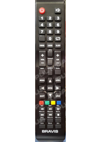 Пульти для телевізорів Пульт для BRAVIS LED3228 (аналог) картинка