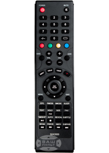 Пульти для телевізорів Пульт для DEXP XHY918 (32A3000) картинка