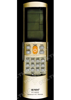  Універсальний пульт для кондиціонера QUNDA KT-N828 (2000 кодів) картинка