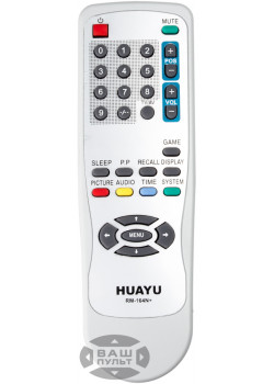  Універсальний пульт для телевізора HUAYU для CHINA TV RM-164N + картинка