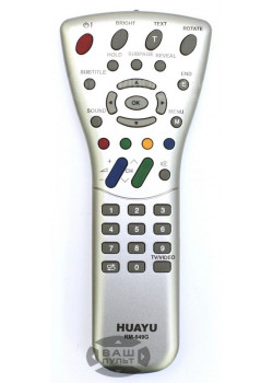  Универсальный пульт для телевизора HUAYU для SHARP RM-649G картинка