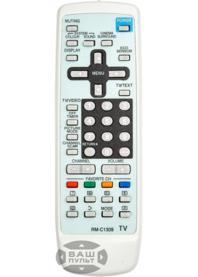 Пульти для телевізорів Пульт для JVC RM-C1309 картинка