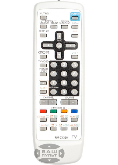 Пульти для телевізорів Пульт для JVC RM-C1350 картинка