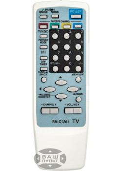  Пульт для телевізора JVC RM-C1261 картинка