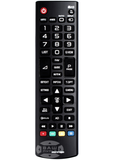 Пульти для телевізорів Пульт для LG AKB73715603 (HQ) картинка