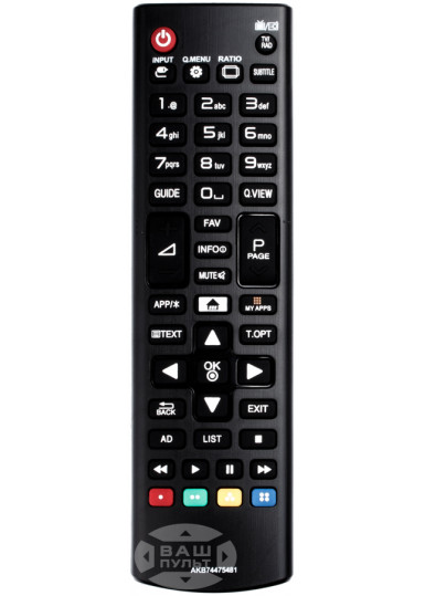 Пульти для телевізорів Пульт для LG AKB74475481 SMART TV картинка