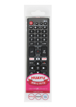 Пульти для телевізорів Універсальний пульт HUAYU для LG RM-L1616 картинка