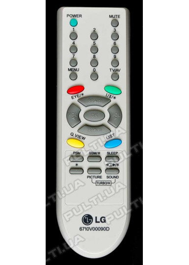Пульти для телевізорів Оригінальний пульт LG 6710V00090D картинка