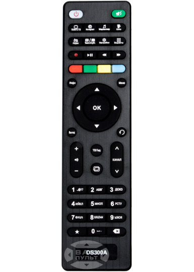  Пульти для медіаплеєрів і IPTV приставок Пульт для МТС DS300A картинка