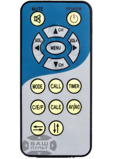 Пульти для телевізорів Пульт для MYOTA LCD TV 151 C / E / P картинка