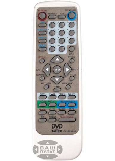 Пульты для DVD и Blue-ray проигрывателей Пульт для NASH ZX-SP8200 картинка