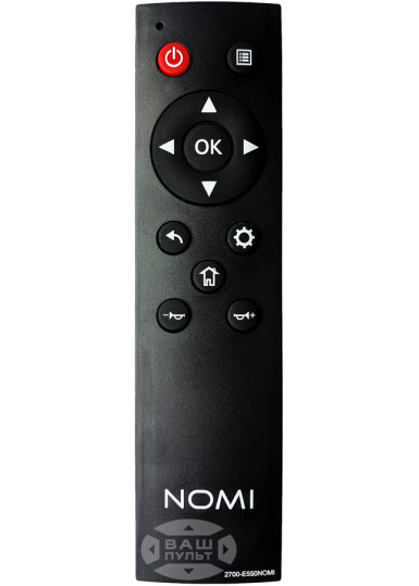 Пульти для телевізорів Оригінальний пульт NOMI 2700-E550NOMI (40FTS11) картинка