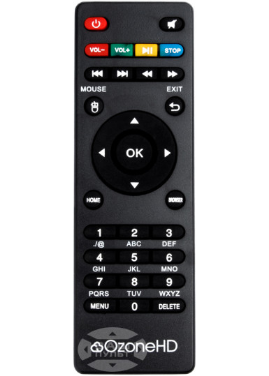  Пульти для медіаплеєрів і IPTV приставок Пульт для OZONEHD 4K PRO картинка