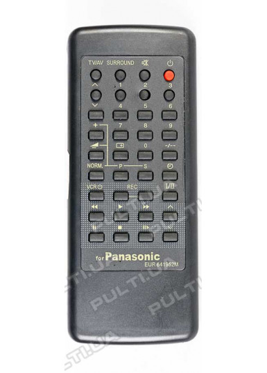 Пульты для телевизоров Пульт для PANASONIC EUR641952 картинка