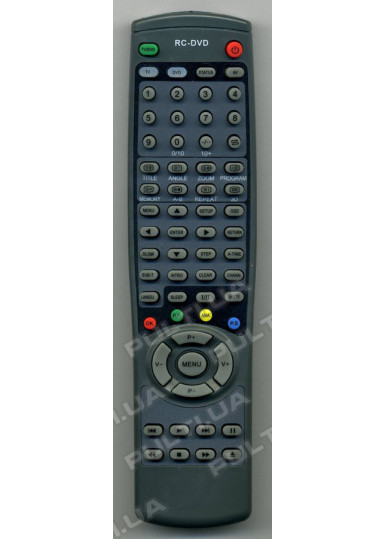 Пульти для телевізорів Пульт для SITRONICS STC-2109F RC-DVD картинка