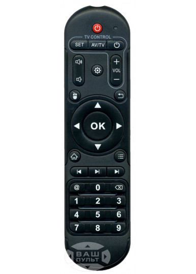  Пульти для медіаплеєрів і IPTV приставок Пульт для SMART TV BOX X98 PRO картинка