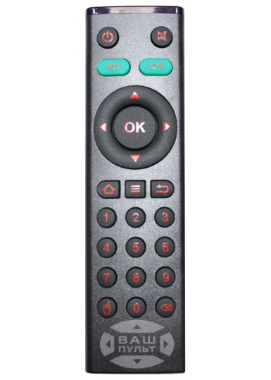  Пульти для медіаплеєрів і IPTV приставок Пульт для SMART TV BOX X96 X6s картинка