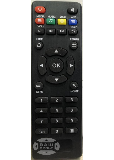  Пульти для медіаплеєрів і IPTV приставок Пульт для SMART TV BOX W95 (аналог) картинка