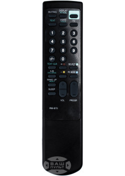  Пульт для телевізора SONY RM-870 (HQ) картинка