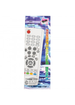 Пульты для телевизоров Универсальный пульт для SAMSUNG RM-179F (2 кода) картинка - 3