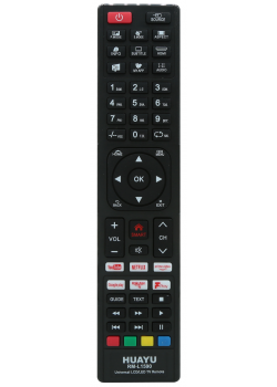  Универсальный пульт для телевизора HUAYU RM-L1590 мультибрендовый картинка